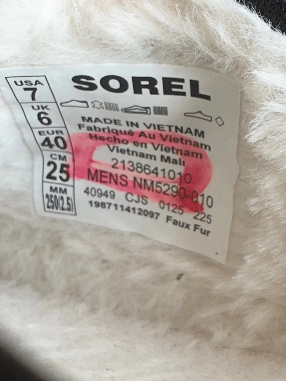 Sorel Byways Mule Men's Size 7 Durable Slip On Moccasin Slippers